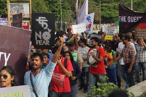 Rajat KapoorParticipate in Protest for FTII Cause