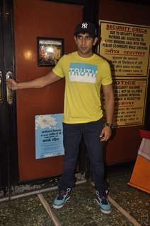 Amit Sadh at Promotions of Guddu Rangeela