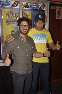 Akshay and Amit for Promotions of Guddu Rangeela