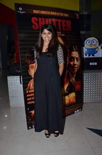 Sai Tamhankar at Premiere of Marathi Movie 'Shutter'