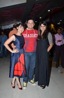 Sonalee, Swapnil and Sai at Premiere of Marathi Movie 'Shutter'