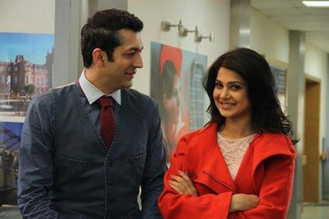 A Still from Phir se, featuring Jennifer Winget and Kunal Kohli.