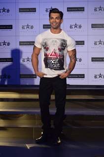 Karan Singh Grover at the Launch of New Collection at Shoppers Stop by Rocky S