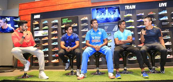 Abhishek Bachchan at Nike Store Launch in Banglore