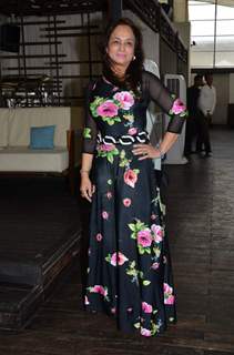 Smita Thackarey poses for the media at Rouble Nagi's Birthday Bash