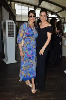 Eesha Kopikar poses with Rouble Nagi at the Birthday Bash