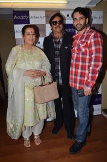 Sinha Family poses for the media at Society Magazine Cover Launch