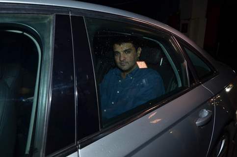 Siddharth Roy Kapoor was snapped at the Special Screening of Bahubali