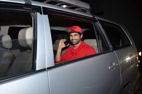 Taaha Shah was snapped at the Special Screening of Bahubali