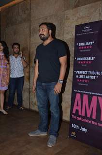 Anurag Kashyap poses for the media at the Special Screening of Amy