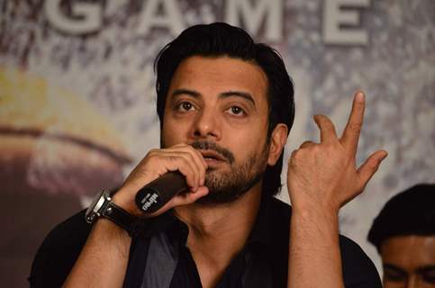 Rahul Bhat interacts with the media at the Press Conference of GangaaJal 2 in Bhopal