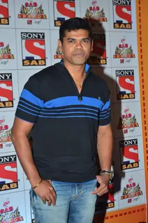 Siddharth Jadhav poses for the media at SAB Ke Anokhe Awards