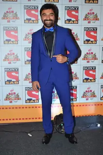 Ajaz Khan at SAB Ke Anokhe Awards