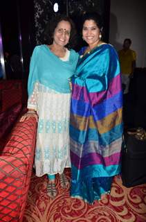 Renuka Shahane and Usha Nadkarni at Promotions of Marathi Movie 'Janiva'