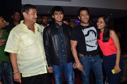 Salman Khan at Promotions of Marathi Movie 'Janiva'