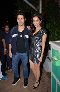 Varun Dhawana and Shraddha Kapoor at Success Bash of ABCD 2