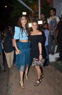 Sonam Kapoor and Jacqueline Fernandez at Success Bash of ABCD 2