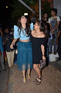 Happy Moments! - Sonam Kapoor and Jacqueline Fernandez at Success Bash of ABCD 2