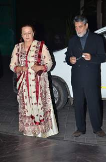 Saira Banu at Shahid - Mira Wedding Reception!