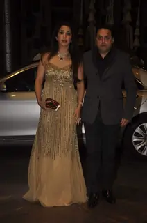 Krishika Lulla With Her Husband at Shahid - Mira Wedding Reception!
