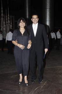 Archana Puran Singh and Parmeet Sethi at Shahid - Mira Wedding Reception!