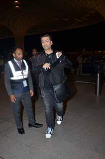 Karan Johar Snapped at Airport