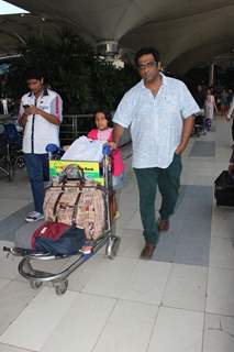 Anurag Basu was Snapped at Airport