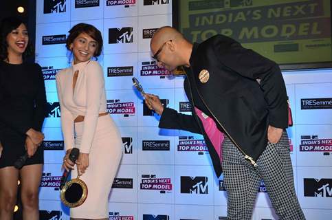 Anusha Dandekar at MTV Presents India's Next Top Model