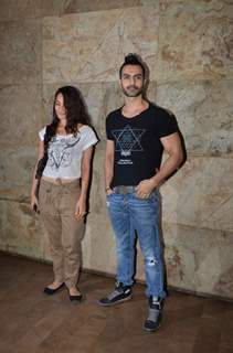 Ashmit Patel poses for the media at the Special Screening of Bajrangi Bhaijaan