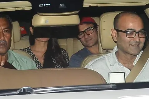 Saif Ali Khan smiles for the camera at the Special Screening of Bajrangi Bhaijaan