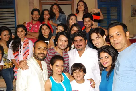 Rajan Shahi with Tere Sheher Mein Cast at Iftaar Party