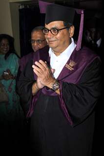 Subhash Ghai at Whistling Woods Convocation