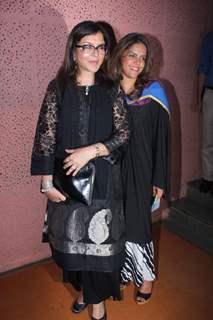 Zeenat Aman at Whistling Woods Convocation