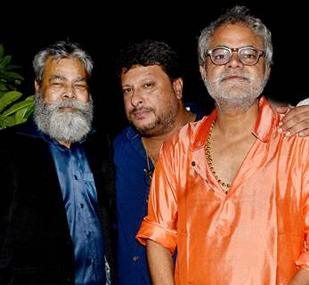 Anupam Shyam, Tigmanshu Dhulia and Sanjay Mishra at Ravi Kissen's Birthday Bash