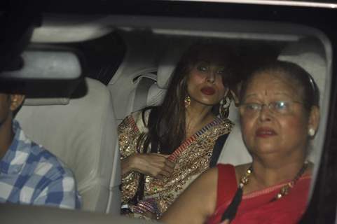 Malaika Arora Khan Snapped Outside Salman's House on Eid