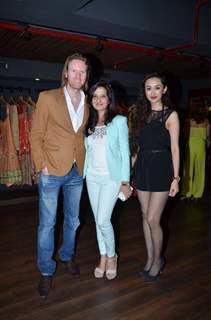 Alexx O'Nell With Amy Billimoria at Launch of New Jewellery Line