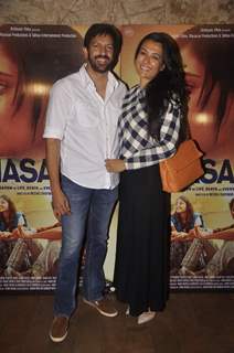 Kabir Khan and Mini Mathur at Special Screening of Masaan