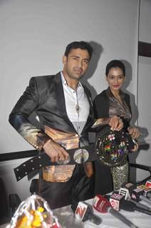 Wrestler Sangram Singh With Payal Rohatgi Unveils WWP Championship Belt