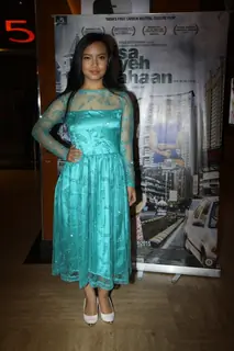 Kymsleen Kholie at Premiere of Aisa Yeh Jahaan