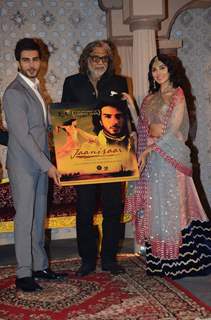 Imran Abbas, Muzaffar Ali and Pernia Qureshi at Music Launch of Jaanisaar