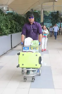 Dayanand Shetty (Daya) Snapped at Airport