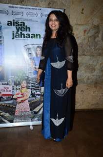 Amruta Fadnavis at Screening of Aisa Yeh Jahaan