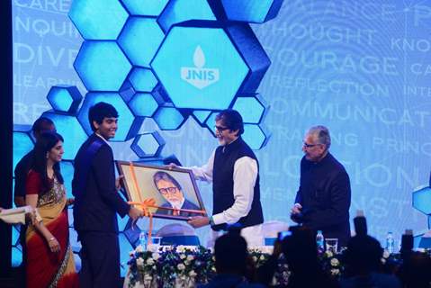 Big B at Inaugural Function of Jamnabai Narsee International School