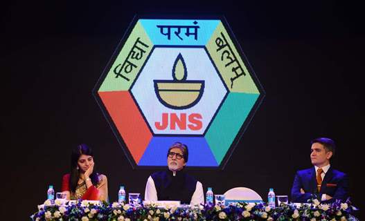 Big B Inaugurates Jamnabai Narsee International School