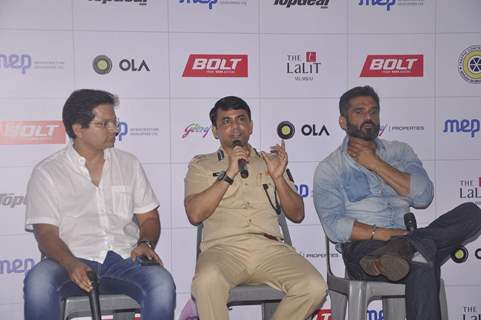 Suniel Shetty Attends Traffic Awareness Event