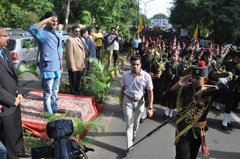 Vivek Oberoi Celebrates Kargil Diwas at Bhonsala Military School