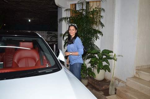 Manyata Dutt at Screening of Drishyam