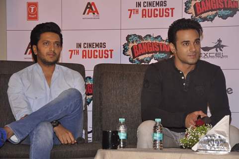 Riteish Deshmukh and Pulkit Samrat  for Promotions of Bangistan