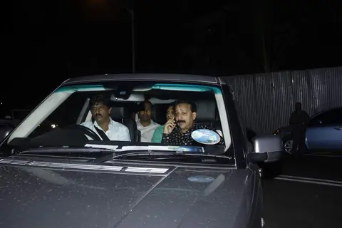 Baba Siddiqui at Arpita Khan's Birthday Bash