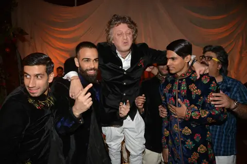 Rohit Bal's Snapped in His Bash Post India Couture Week - Day 3 & 4
